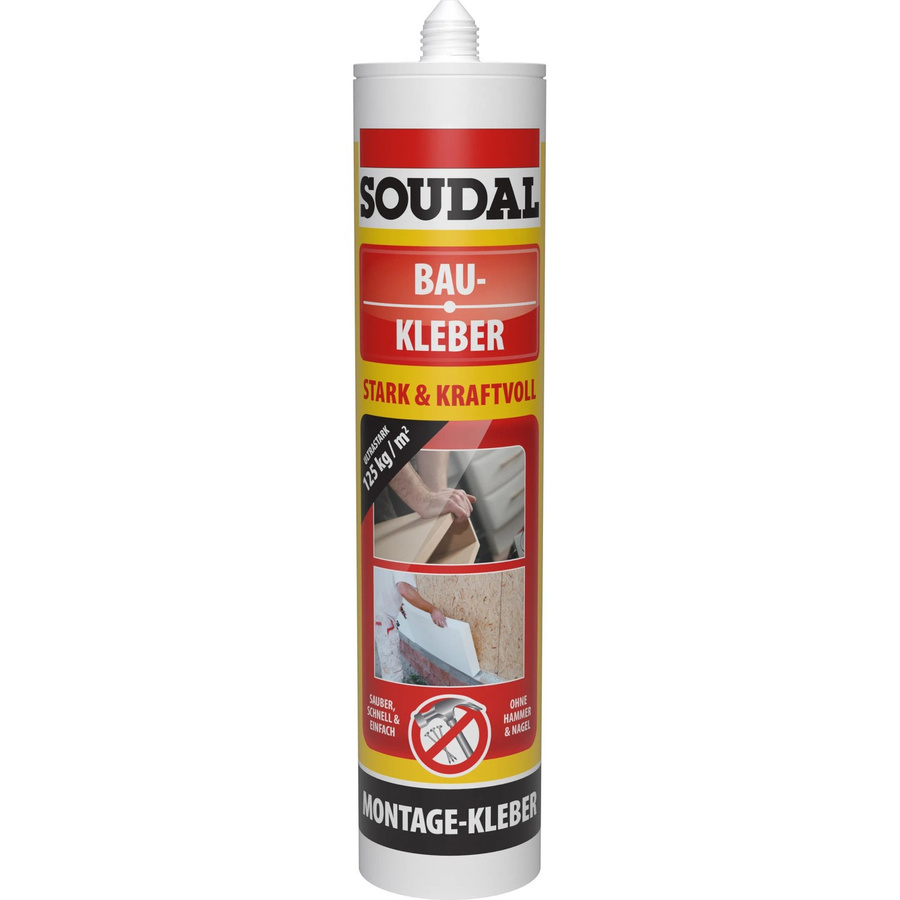 Soudal Montagekleber Dispersion Weiß 390 g - Bild 2