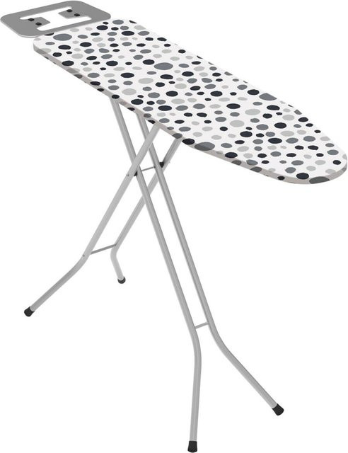 Michelino Bügeltisch Denver in Silber und Multicolour, Höhe: 105 cm, Breite: 30 cm, Tiefe: 30 cm - Bild 1