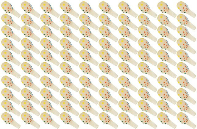 100 Stück GoolRC bunte Punkte Luftballons aus transparentem Latex für deine Partydekoration - Bild 1