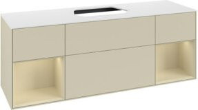 V&B Waschtischunterschrank Finion in Lackausführung, Breite: 160 cm, Tiefe: 50,1 cm - Bild 1