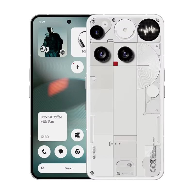 Nothing Phone (3) Smartphone in Weiß mit Qualcomm Snapdragon 8S Gen 4, 6,77 Zoll 120Hz Display, 50MP Kamera und 5.150 mAh Akku - Bild 5