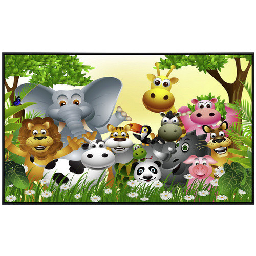 papermoon EcoHeat Infrarotheizung mit Tiere Kinderbild in Bunt und Matt-Effekt, inklusive App- und WLAN-Steuerung - Bild 2