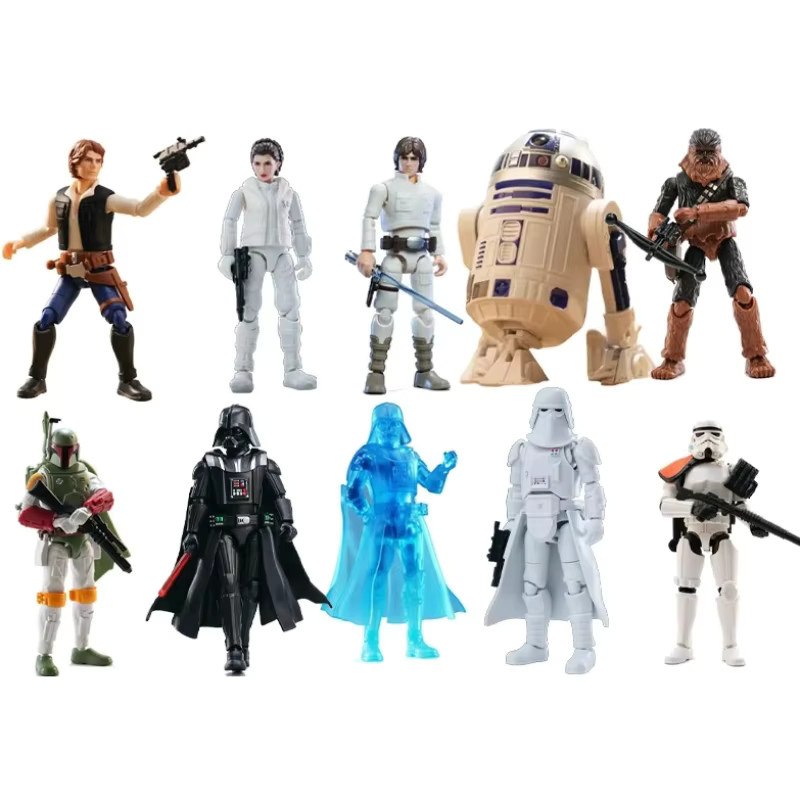 BLOKEES Star Wars Baustein-Figur, Darth Vader, Schneesturmtruppler, Boba Fett, Montagemodell - Bild 4
