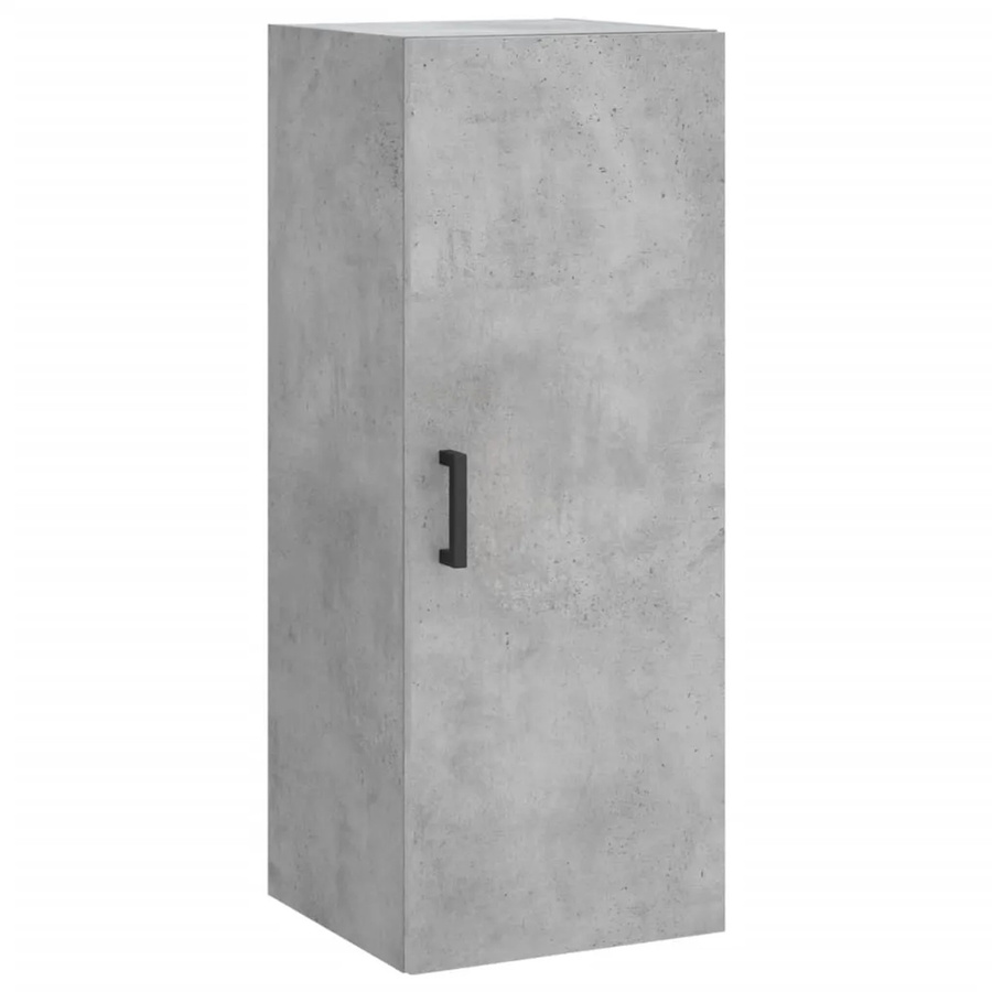 vidaXL Wandschrank in Betongrau, B/T/H: 34,5 x 34 x 90 cm - Bild 2
