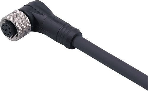 ifm electronic Anschlussleitung E12168 Buchse gewinkelt, 8-polig, schwarz, 5 m - Bild 1