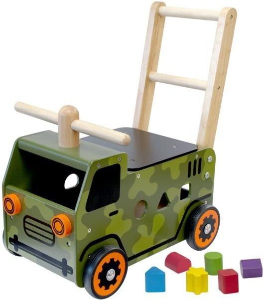 IM TOY Skalierbarer Träger-Armee-LKW, Fahrzeug, Grau, Grün, ab 1 Jahr - Bild 1