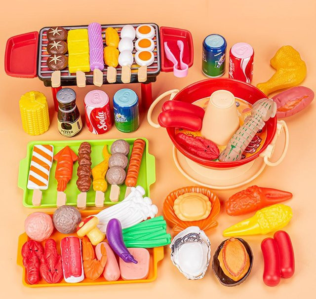 Topmix Spielküchen-Set, Grill Topf Kochspielzeug, ab 3 Jahre - Bild 1