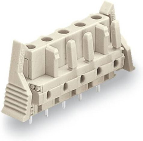 WAGO Federleiste 722-742/039-000, 10 Stück, grau und beige - Bild 1