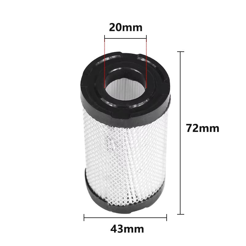 Xcan Luftfilter Ersatzset für Tecumseh ECV100 LEV90 LEV100 LEV115 OVRM60 TC300 740019B 63087A - Bild 2