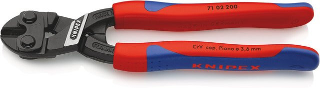 Knipex CoBolt Kompakt-Bolzenschneider schwarz, 200 mm - Bild 3