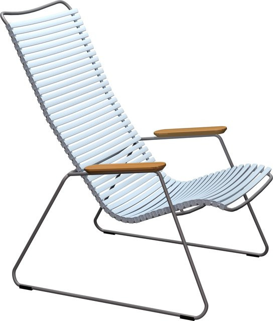 HOUE Click Lounge Stuhl Relaxsessel in Dusty Light Blue - Bild 1