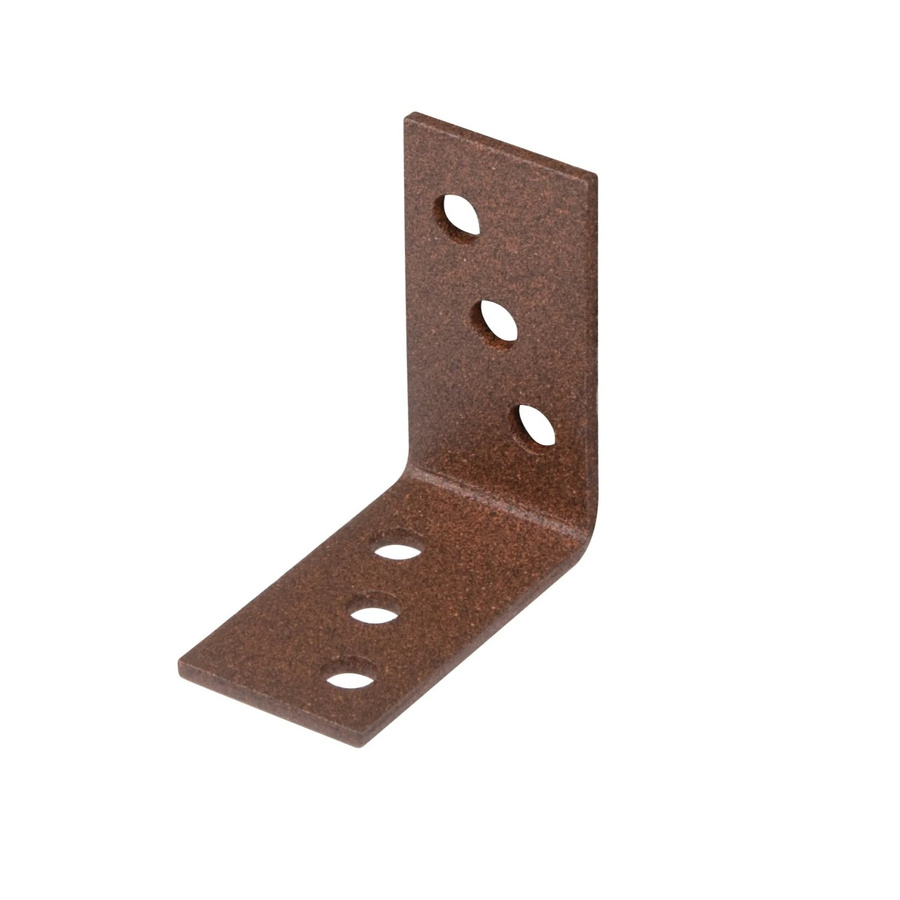 GAH Alberts Winkelverbinder aus Stahl, Rostbraun, Duplexbeschichtet, B/T/H: 40 x 40 x 20 mm - Bild 2
