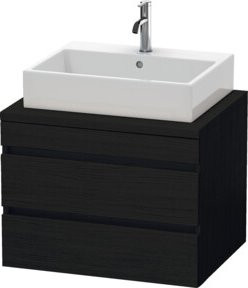 Duravit Waschtischunterschrank DuraStyle in Weiß mit 2 Schubkästen, Breite: 70 cm, Tiefe: 54,8 cm, Höhe: 51,2 cm - Bild 1