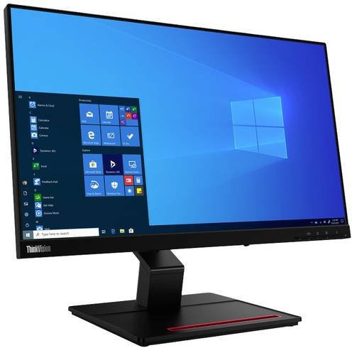 Lenovo ThinkVision T24t-20 LED-Monitor, 60.5 cm (23.8 Zoll), Full HD IPS Display, Schwarz, DisplayPort, HDMI, USB-C, USB 3.2 Gen 1 - Bild 1