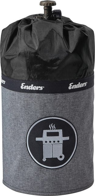 Enders Gasflaschenhülle Style Black für 5 kg Gasflaschen, B/H/T: 24 x 49 x 24 cm, Schwarz - Bild 1