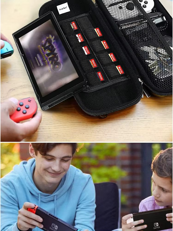 Nintendo Tragetasche für Nintendo Switch und New Switch OLED in Schwarz - Bild 7