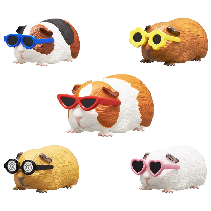 Bandai Meerschweinchen Tier Modell, Cartoon Blind Box, Bunt / Mehrfarbig - Bild 3