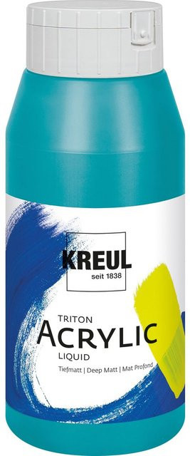 KREUL Triton Acryl-Flüssigfarbe in Türkisblau - Bild 1