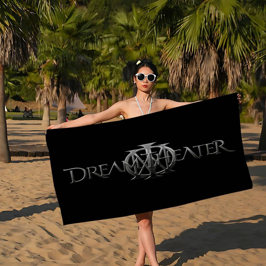 D-Dream Theater Heavy Rock Band Mikrofaser Strandtuch super saugfähig, Breite: 30 cm, Höhe: 60 cm - Bild 3