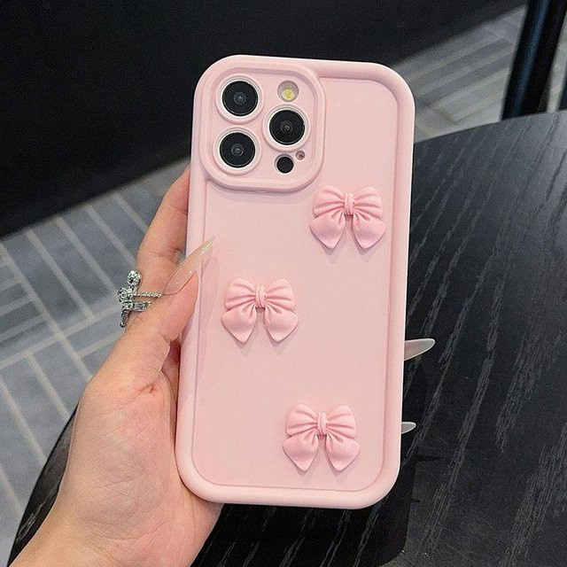 Samsung Galaxy S23 S22 S21 S20 Ultra Plus 5G Handyhülle aus weichem Silikon mit 3D Schmetterling Design in Rosa - Bild 1
