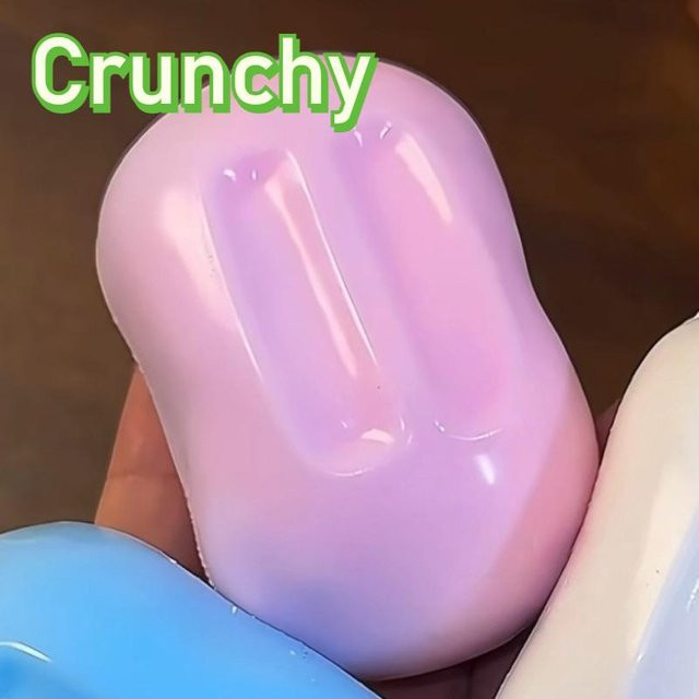 Neuer Seifen Crunch Squishy Ball Stressball Fidget Spielzeug, rosa - Bild 1