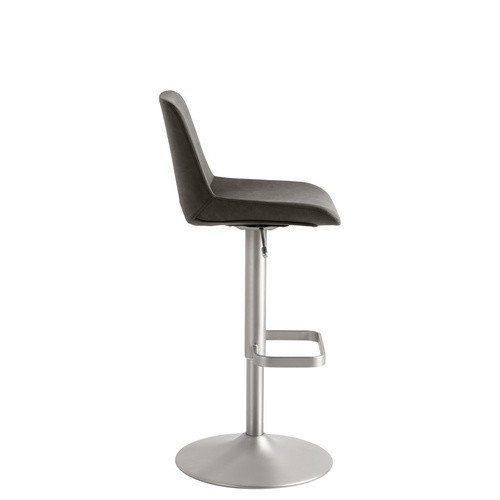 Mayer Sitzmöbel Barhocker 1235, braunes Kunstleder, Breite: 44 cm, höhenverstellbar - Bild 2