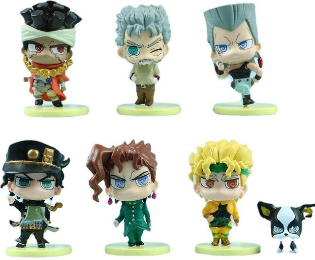 Fashnics JoJo's Bizarre Adventure Figuren 7-teiliges Set - Bild 1