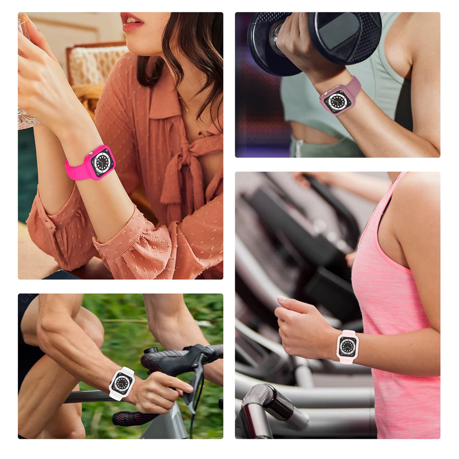samusak Silikonarmband mit Hülle, Schwarz, Unisex - Bild 5