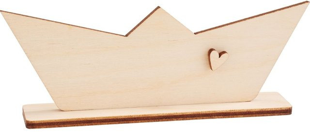 Rayher Holz-Steckmotive Schiffe in Beige aus Sperrholz für maritime Dekoration - Bild 1