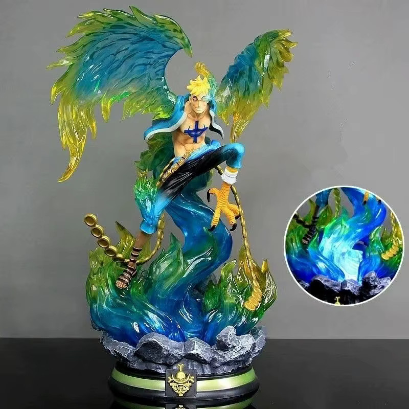Bandai One Piece Marco Phoenix Whitebeard Pirates Sammlerfigur, 39cm - Bild 2
