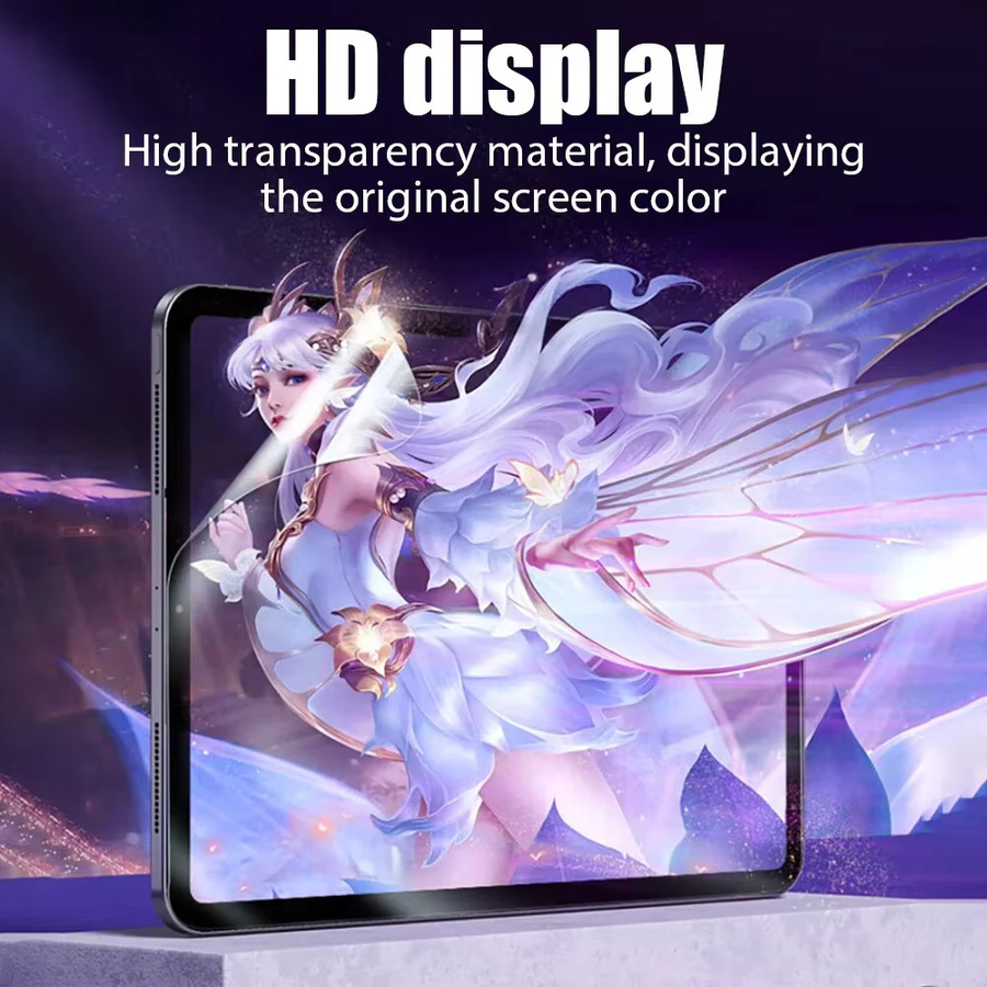 2 Stück Ultra HD Soft Hydrogel Schutzfolien für Apple iPad in Transparent - Bild 2