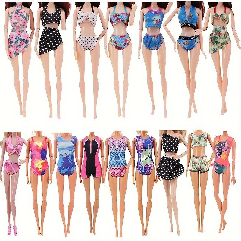 Discover Intime Mädchenpuppenkleidung Badeanzüge Bikini Zubehör, 40-teiliges Set, ab 14 Jahren - Bild 2