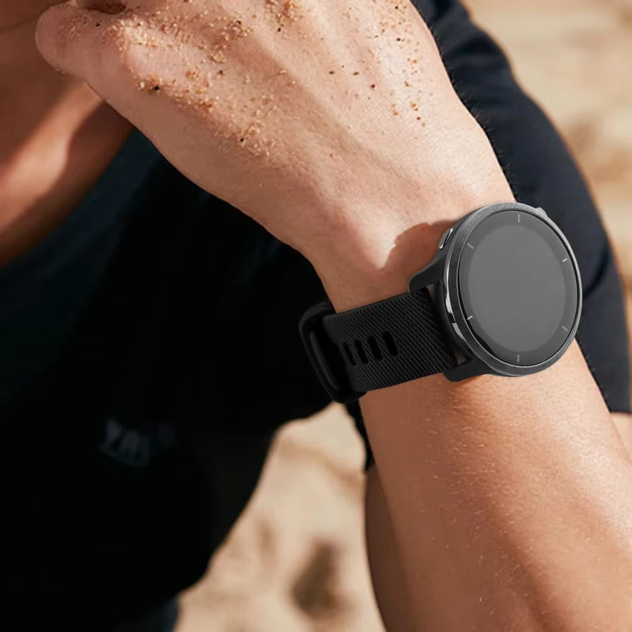 Garmin Uhrenarmband Silikon, Schwarz, Unisex - Bild 2