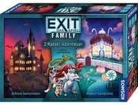 KOSMOS EXIT - Das Spiel Family Schloss Gemeinstein Mission Candyland Partyspiel Escape Game ab 8 Jahren - Bild 1