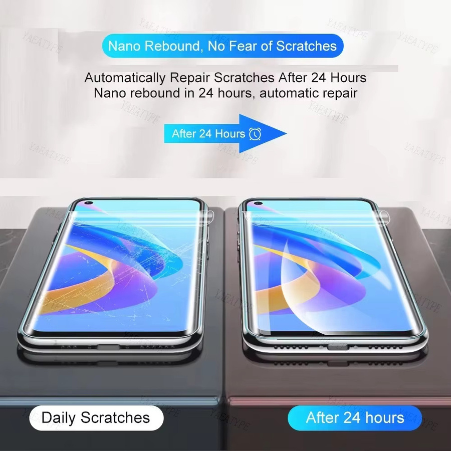 HD Hydrogel Displayschutzfolie für Apple iPhone 11 bis iPhone 17 Pro Max transparent mit vollständiger Abdeckung - Bild 4