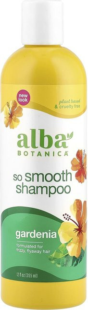 Alba Botanica So Smooth Shampoo, für krauses und schwer zu bändigendes Haar, 355 ml - Bild 1