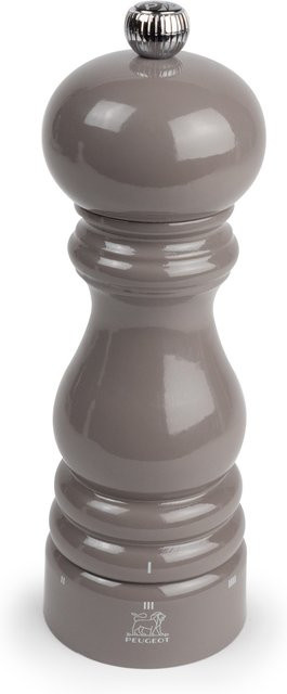 Peugeot Pfeffermühle PARIS aus Keramik und Holz in Beige, Braun oder Grau, Höhe: 18,0 cm, Breite: 6,0 cm - Bild 1