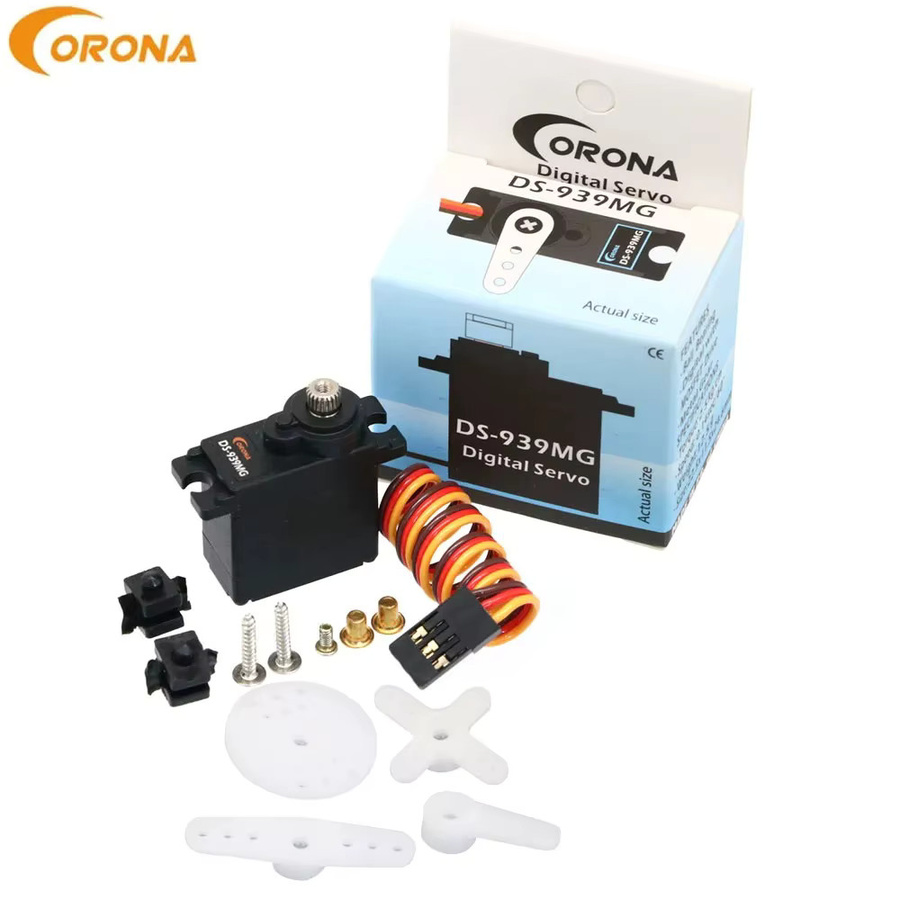 Corona DS939MG Digital Micro Servo, Metall, Schwarz, Zubehör - Bild 2