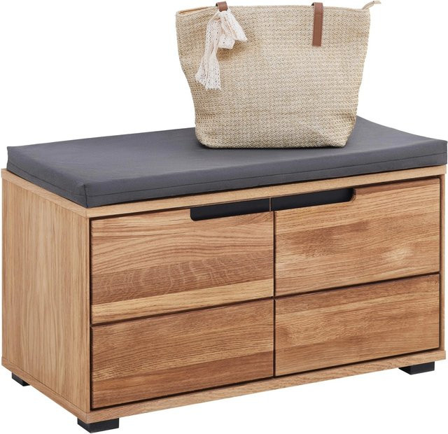 ecoTree Garderobenbank Lola in Wildeiche, Farbe Braun - Bild 1