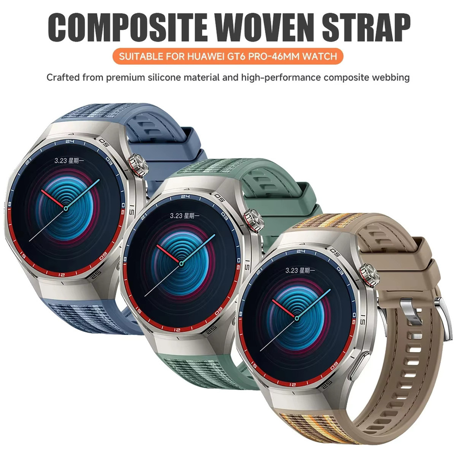 Huawei Uhrenarmband Silikon, Unisex - Bild 3