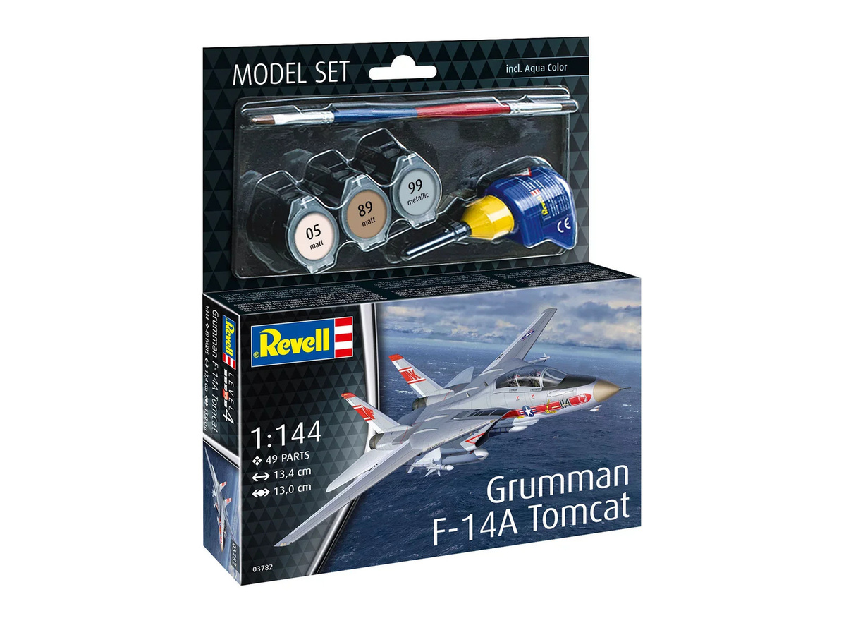 Revell Grumman F-14A Tomcat, Modellset, 1:144, Grau - Bild 3