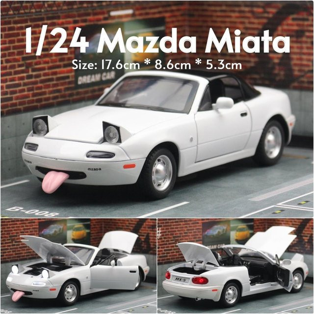 Linyi toy car Mazda Mx-5 Miniatur, Modell, 1:32, Sound & Licht, ab 14 Jahren - Bild 1