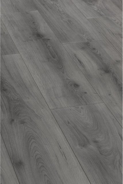 Jangal Laminatboden Oak National Park Line Pro Structure in Holzoptik, Braun/Grau, Stärke: 8,0 mm - Bild 1
