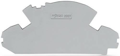 WAGO 2007-8891 Abschluss Zwischenplatte Grau 50 Stück - Bild 1
