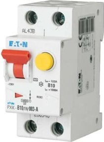Eaton FI/LS-Kombischalter RCBO 10A 1p+N 30mA in Weiß PXK-B10/1N/003-A - Bild 1
