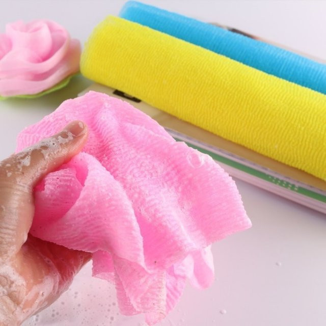 Japanisches Körper-Peeling-Handtuch aus Nylon, Unisex - Bild 1