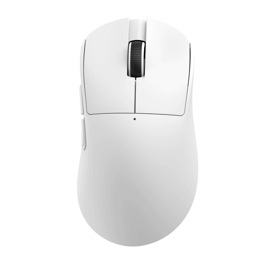 AJAZZ NJ08 MC Drei-Modus Wireless Gaming- und Büromaus in Weiß mit ultraleichtem Design und 1000Hz Berichtsrate via Bluetooth und Wi-Fi - Bild 6