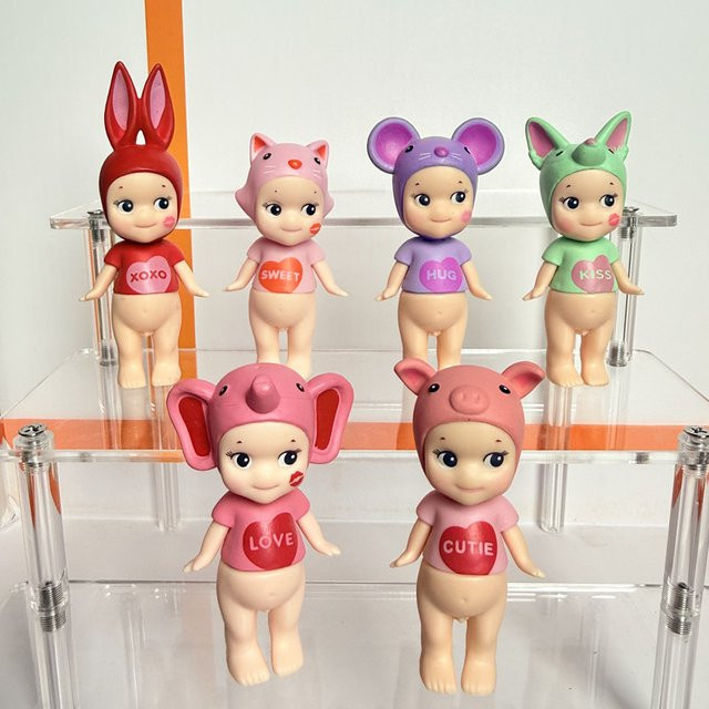 Bandai Mini-Engel Kuss-Serie, Blindbox, Figuren, Bunt / Mehrfarbig - Bild 1