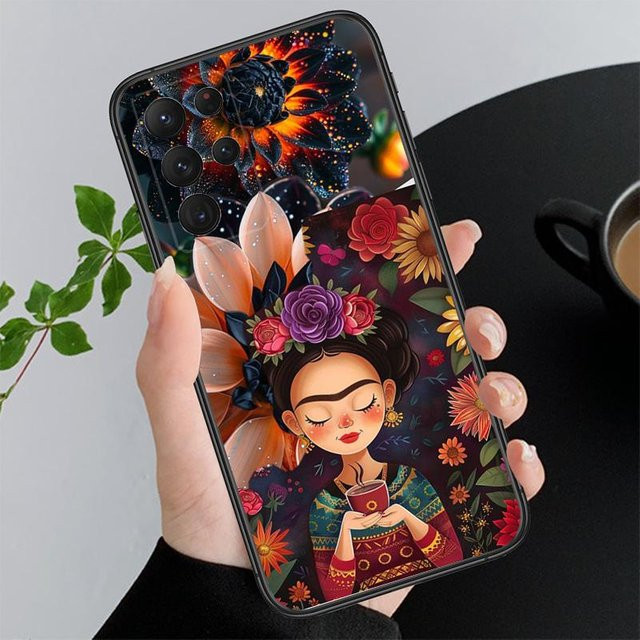 Handyhülle mit Frida-Kahlo Design für Samsung Galaxy A-Serie in Multicolour - Bild 1