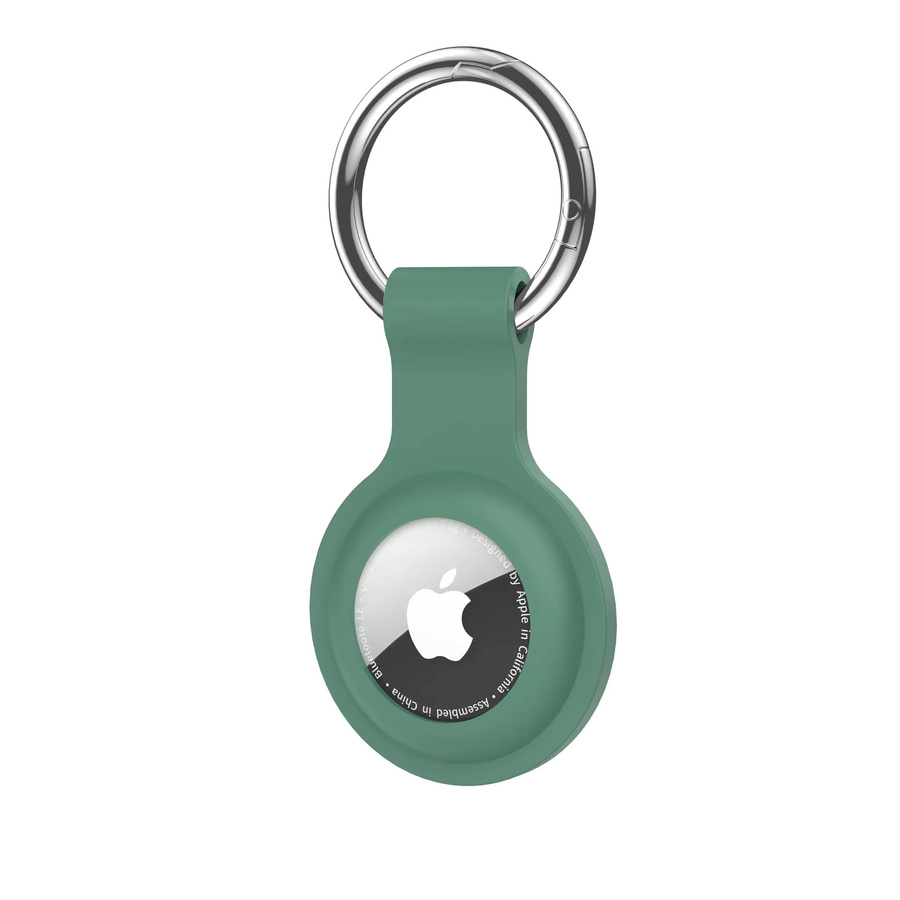 Leapii Silikonhülle für AirTag in Grau als wasserdichter Schutz für Hundehalsband und Haustier-Tracker - Bild 3